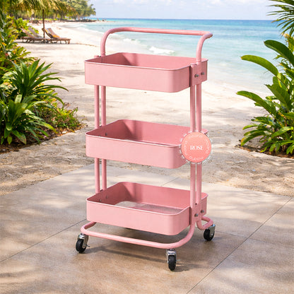 EASYMOVE – Chariot de rangement mobile 3 niveaux